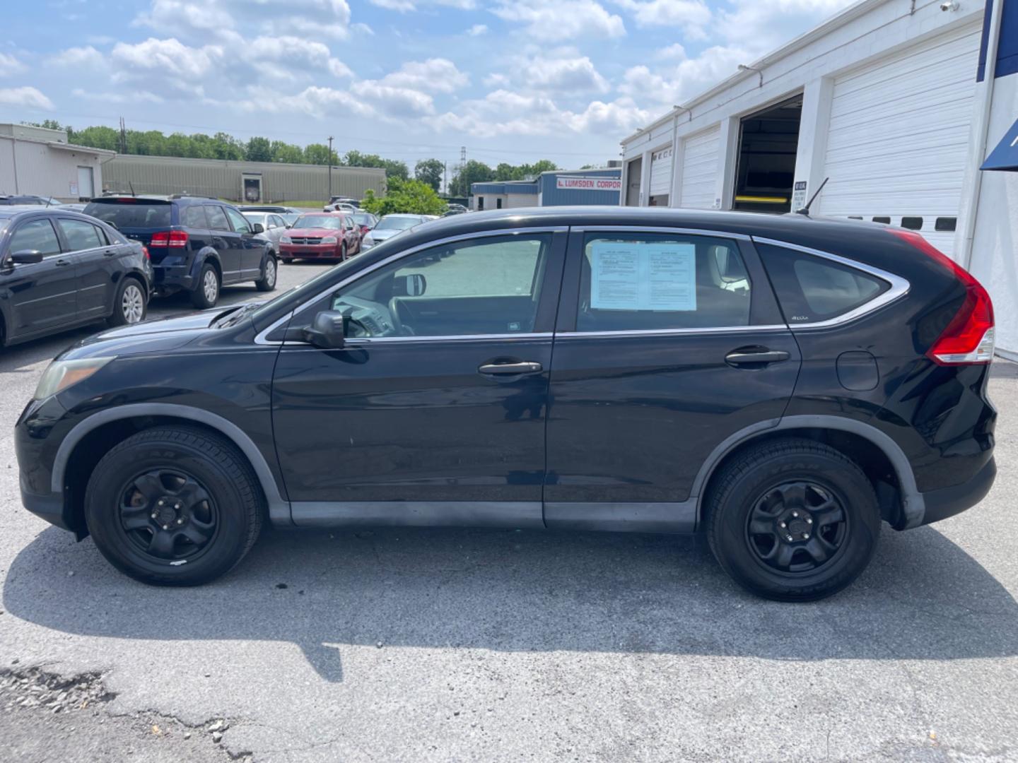 2012 BLACK Honda CR-V LX 4WD 5-Speed AT (2HKRM4H34CH) with an 2.4L L4 DOHC 16V engine, 5-Speed Automatic transmission, located at 1254 Manheim Pike, Lancaster, PA, 17601, (717) 393-9133, 40.062870, -76.323273 - Photo#7